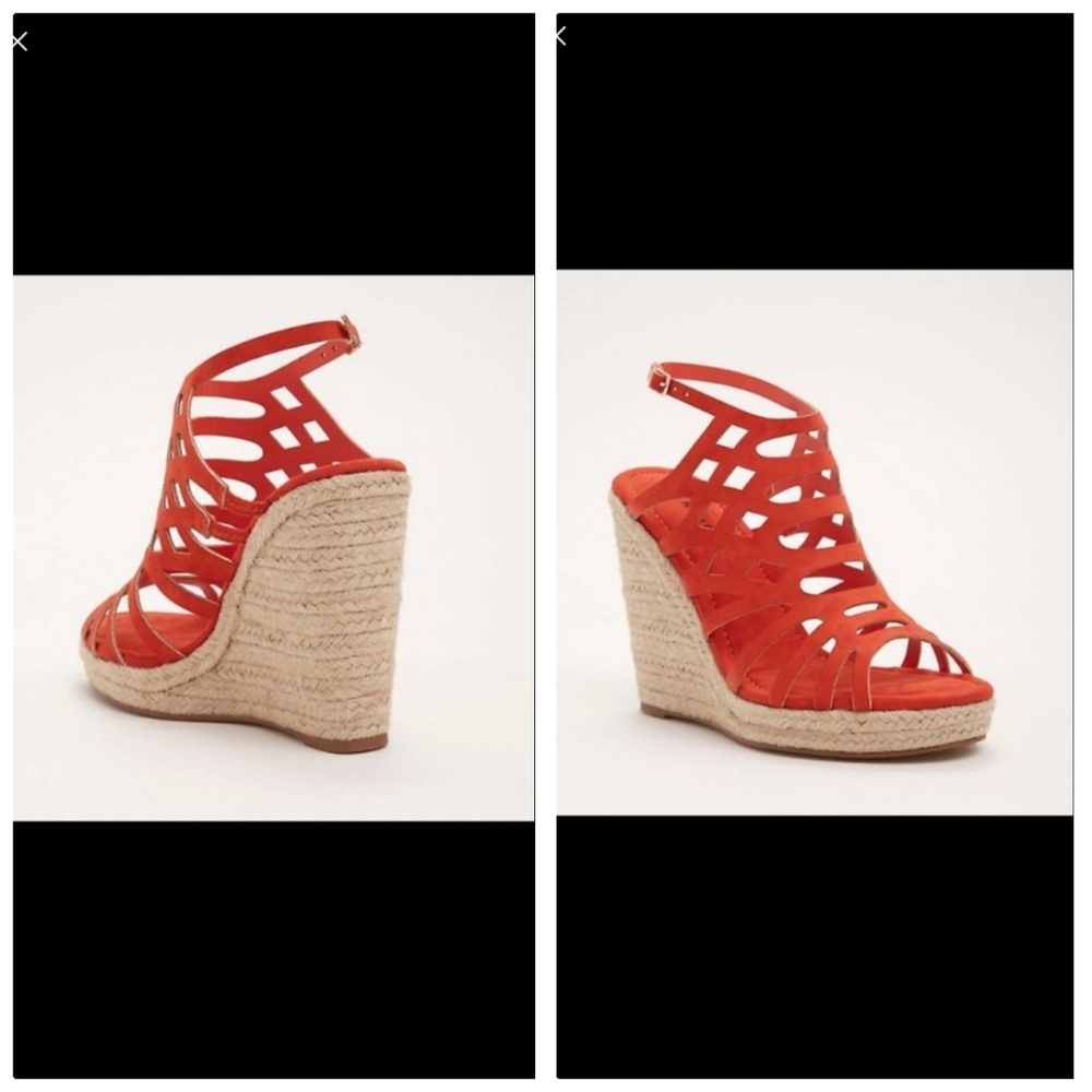 Torrid  Cutout Strappy Wedges
